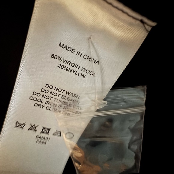 Quince Men's Navy Button-Up Wool Chore Jacket - NWT - Picture 6 of 7